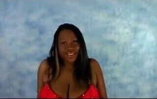 Amateur Ebony Slut Gets Huge Rack Fucked!