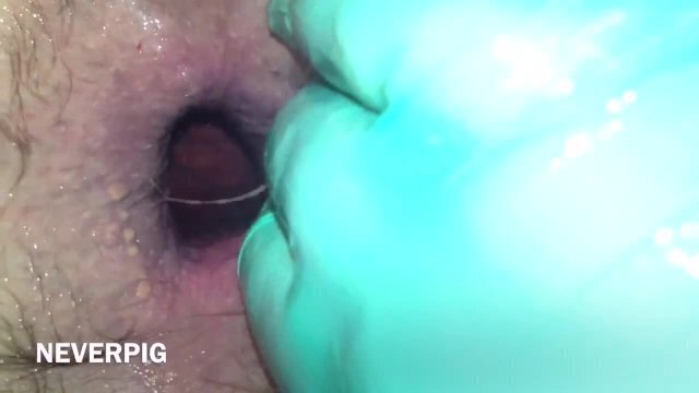 Stretching and Fisting my Rubber Boy - Day 1