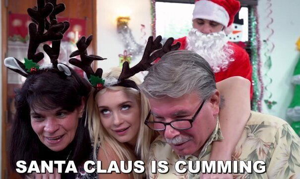 BANGBROS Blonde Naughty Santa Christmas Special With Anastasia Knight