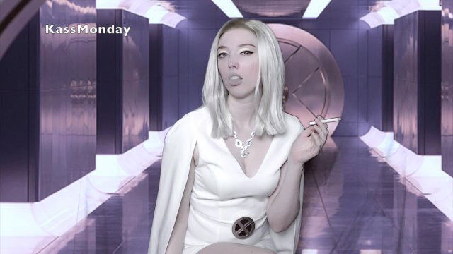 Smoking Emma Frost Blowjob X-Mansion