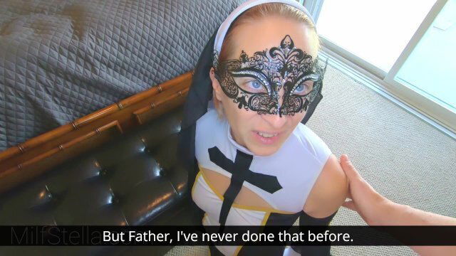 STELLA SUCKS FUCKS TAKES PAINAL FROM PRIEST QUID Teaser