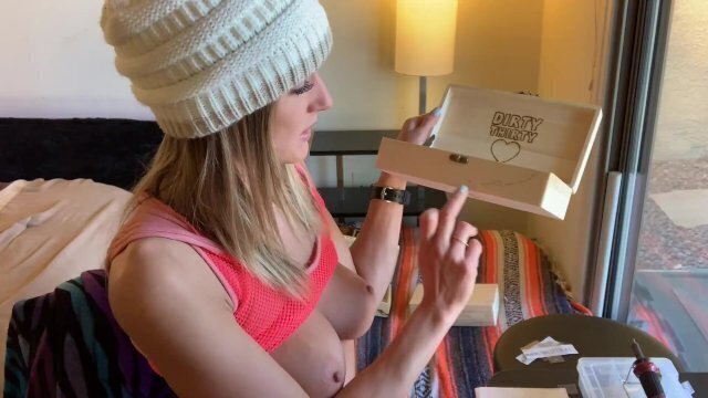 Miss Stacy shows woodburning art!