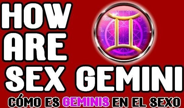 Géminis 2020, como sexo?