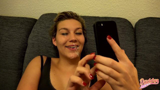 Endlich wieder SPERMA GESICHT!