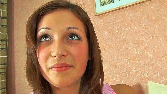 Tanned teen pink socks