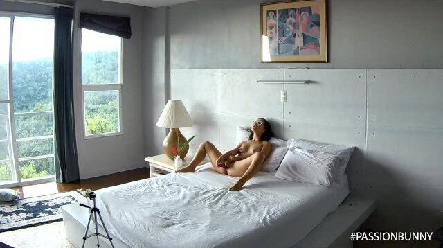 sexy teen girl with finger masturbation hotel