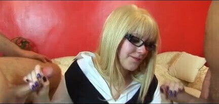 Just Blowjob Threesome