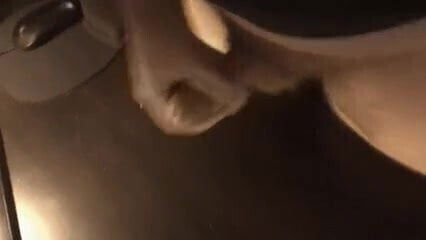 Extreme cum on the desk