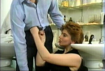 Sweet Hairy Pussy And Ass Fucked In Salon