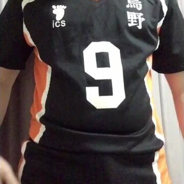 Haikyuu Kageyama Cosplay masturbation