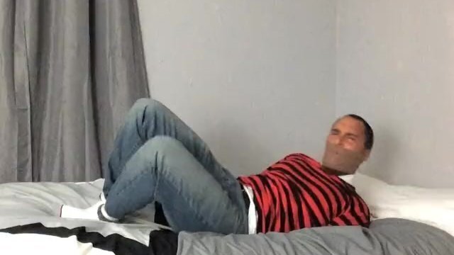 Hogtied and Tapegagged Preppy