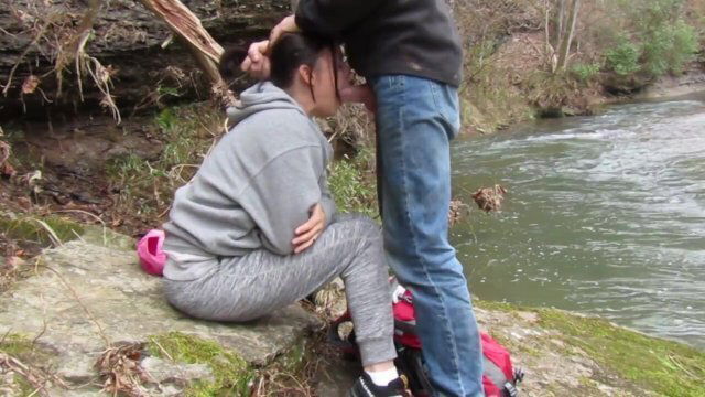 I'm letting him fuck my cute face off trail till he cums in my mouth