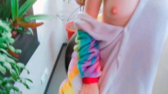 Step Sister lets touch body when need