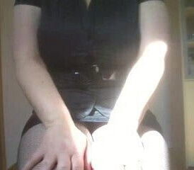 Busty Amateur Teases And Plays