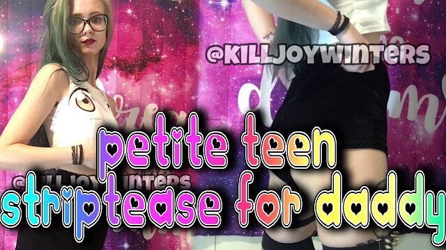 Petite Teen Stripping