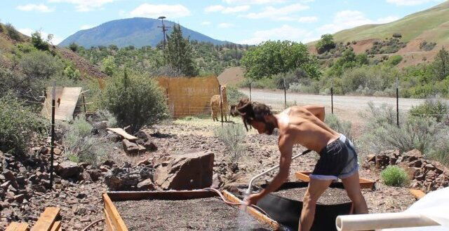 Dirty Showers With Hoes Sprays Down Some Seed
