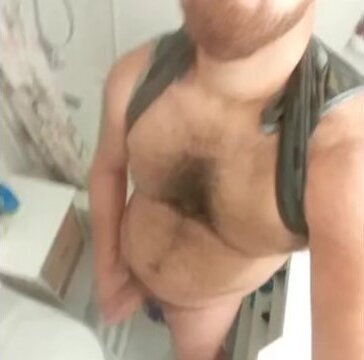 Night Silent Bathroom Straight Roommate Tries Walk