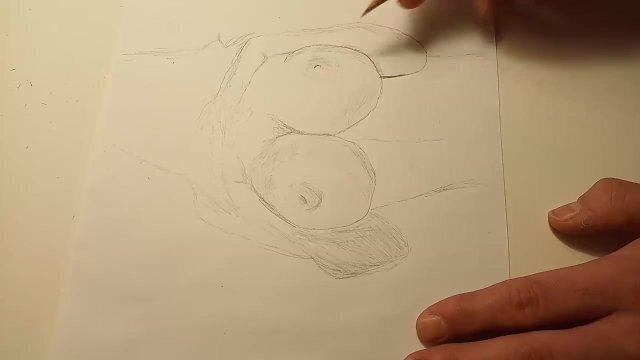 Love Busty Cara Rose Drawing