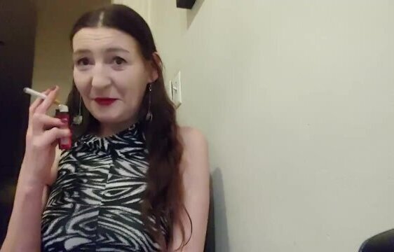 Inhale Gypsy Dolores/ Smoking Fetish Comedy one/ apocalypse party