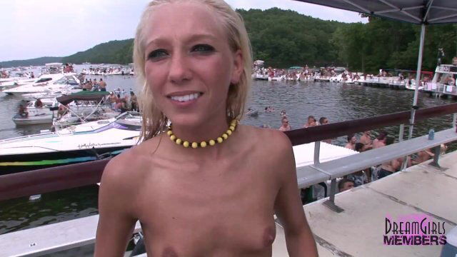 College Chicks Show Freshly Shaved Pussy Party Cove