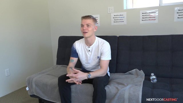 NextDoorCasting Fit, Amatuer Twink Kyle Brant's Audition