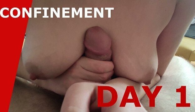 Confinement jour 1: je le suce avec délice...