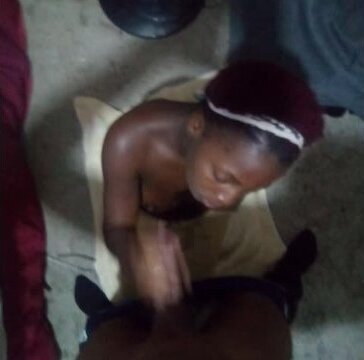 Hood Choked kept Deepthroating Dick