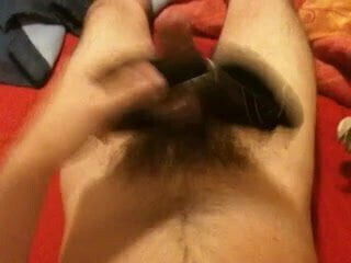 Cum in my roommate heels 04