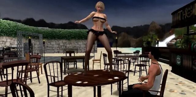 Pantyhose Dancer Table Fuck Fantasy