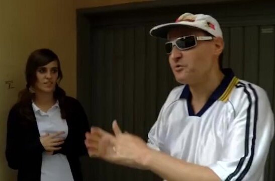 neighbour pervert! Ainara fucked