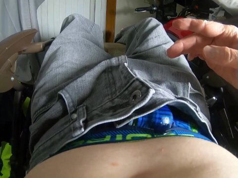 Audible Cumshot 10:15 inside Jeans and another outside jeans. Lots of cum