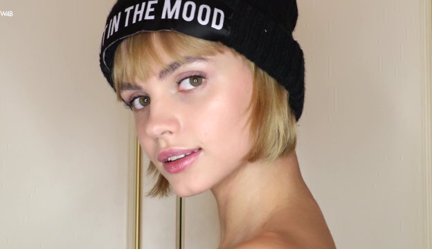 W4B Amazing Blonde Teen Ariel Dancing and Masturbating