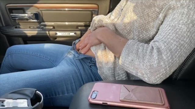 Part 2–Kara Wears Remote Control Vibrator Shopping...Cums Pants