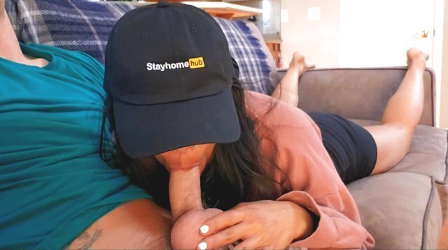 #StayHomeHub Blowjob