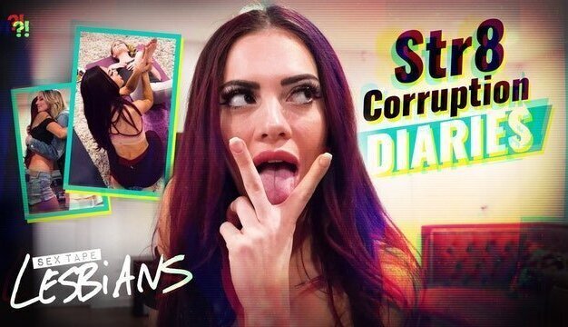 Scheming Lesbian Seduced Str8