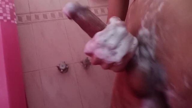 Masturbandome Súper Rico Ducha