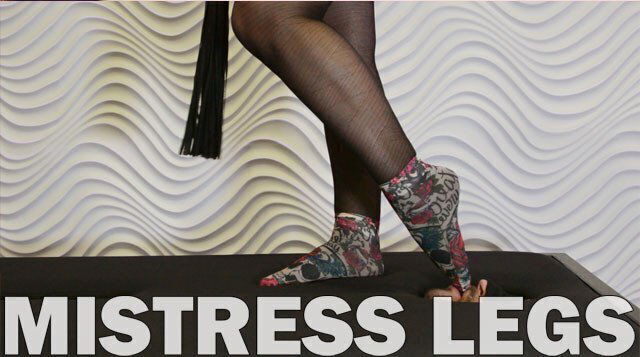 Femdom face trampling socks