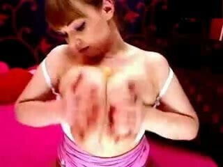 Huge Tits Play With Dildo