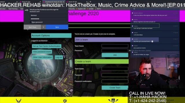 HACKER.REHAB w/NOTDAN: Satellites, DEFCON, California Privacy Laws 011]
