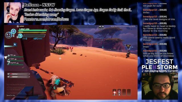 Messing about Dauntless Jesfest