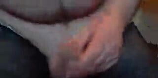 me wanking in panties and cum