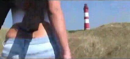 Sexy Walking Ass in tight Jeans