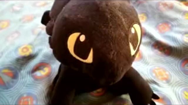 Dragon Toothless Plush Head