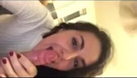 Wife enjoyed a cock sleeve