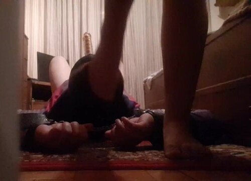 Slave face dildo fuck pussy goddess mistress