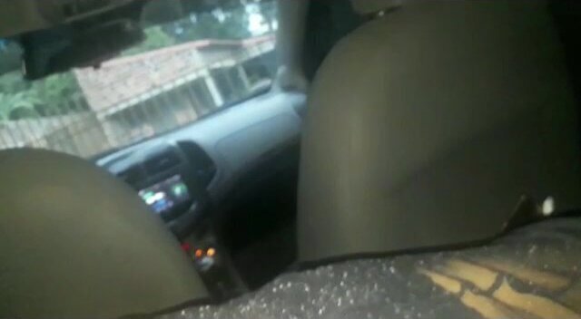 after the party I fuck teen in the car, hard anal and blowjob