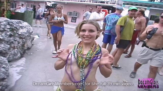 Sexy Florida Bartenders Party Flash Skimpy Bikinis