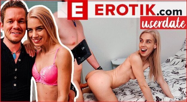 Skinny slut Nesty desperate deep inside snatch! (English)