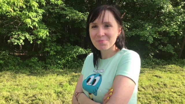 Сделала минет своему фанату. Минет улице публично Фаном!