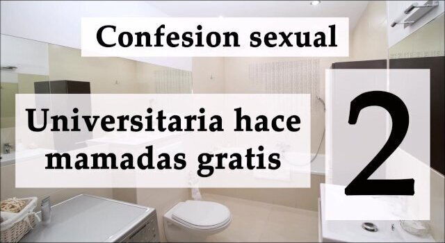 Confesión sexual: Ella mamando vicio Audio español.